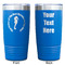 Sea Horses Blue Polar Camel Tumbler - 20oz - Double Sided - Approval