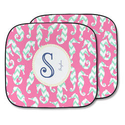 Sea Horses Car Sun Shade - Two Piece (Personalized)