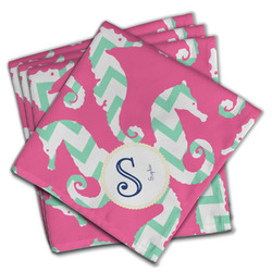 Sea Horses Cloth Napkins (Set of 4) (Personalized)