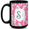 Sea Horses Coffee Mug - 15 oz - Black Full