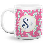 Sea Horses 20 Oz Coffee Mug - White (Personalized)