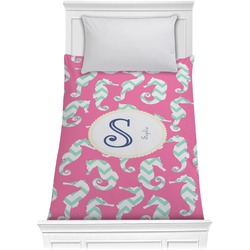 Sea Horses Comforter - Twin XL (Personalized)