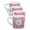 Sea Horses Double Shot Espresso Mugs - Set of 4 Front