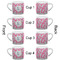 Sea Horses Espresso Cup - 6oz (Double Shot Set of 4) APPROVAL