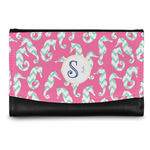 Sea Horses Genuine Leather Women's Wallet - Small (Personalized)