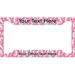 Sea Horses License Plate Frame (Personalized)