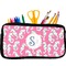 Sea Horses Neoprene Pencil Case - Small w/ Name and Initial