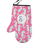 Sea Horses Left Oven Mitt (Personalized)