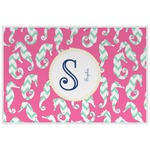 Sea Horses Laminated Placemat w/ Name and Initial