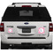 Sea Horses Personalized Square Car Magnets on Ford Explorer