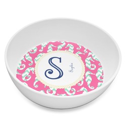 Sea Horses Melamine Bowl - 8 oz (Personalized)