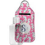 Sea Horses Hand Sanitizer & Keychain Holder - Large (Personalized)