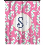 Sea Horses Extra Long Shower Curtain - 70"x84" (Personalized)