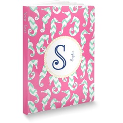 Sea Horses Softbound Notebook - 7.25" x 10" (Personalized)