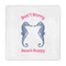 Sea Horses Standard Decorative Napkins (Personalized)