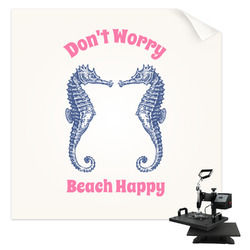 Sea Horses Sublimation Transfer - Pocket (Personalized)