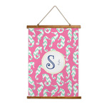 Sea Horses Wall Hanging Tapestry - Tall (Personalized)