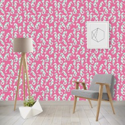 Sea Horses Wallpaper & Surface Covering (Peel & Stick - Repositionable)