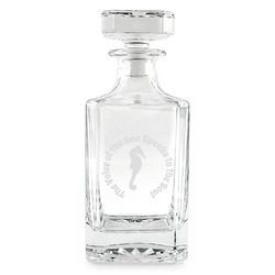 Sea Horses Whiskey Decanter - 26 oz Square (Personalized)