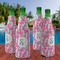 Sea Horses Zipper Bottle Cooler - Set of 4 - LIFESTYLE