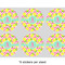 Pineapples 3" Multipurpose Round Labels - Sheet