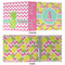 Pineapples 3 Ring Binders - Full Wrap - 2" - APPROVAL