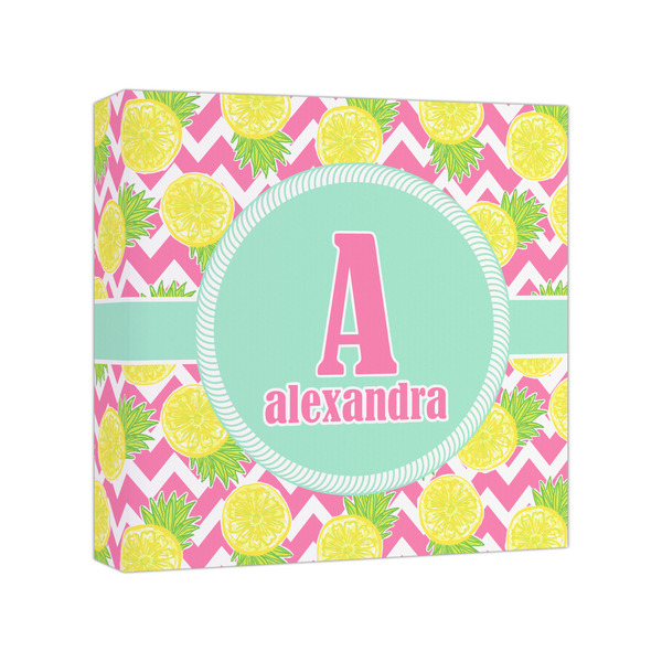 Custom Pineapples Canvas Print - 8x8 (Personalized)