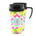 Pineapples Acrylic Travel Mug (Personalized)