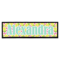 Pineapples Bar Mat - Large (Personalized)