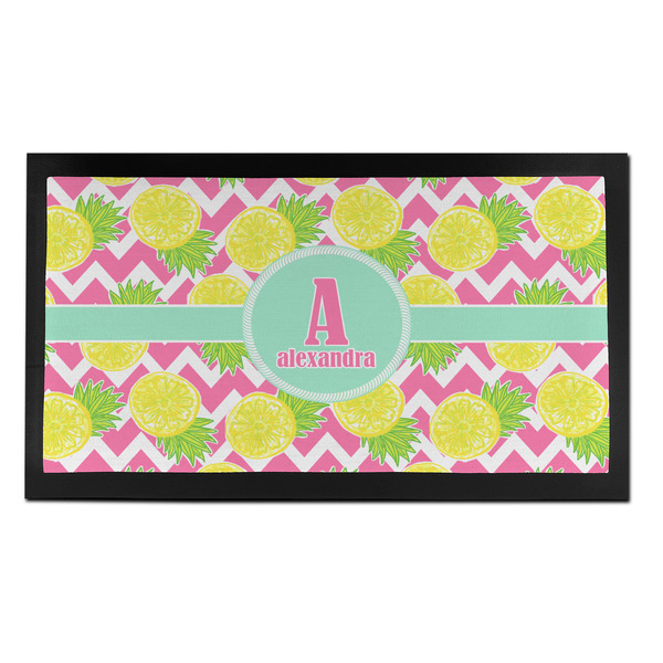 Custom Pineapples Bar Mat - Small (Personalized)