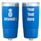 Pineapples Blue Polar Camel Tumbler - 20oz - Double Sided - Approval