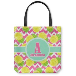 Pineapples Canvas Tote Bag (Personalized)