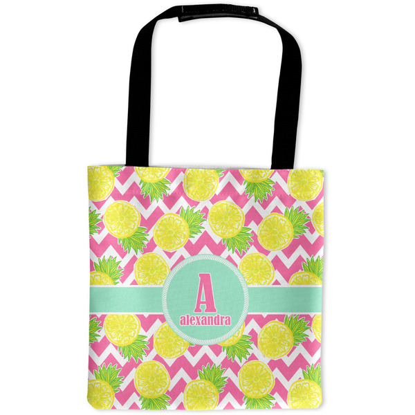 Custom Pineapples Auto Back Seat Organizer Bag (Personalized)