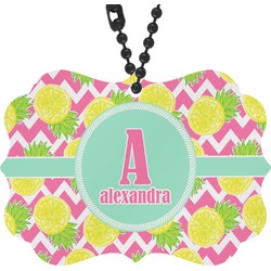 Pineapples Rear View Mirror Decor (Personalized)