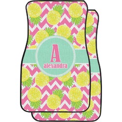 Pineapples Car Floor Mats (Front Seat) (Personalized)