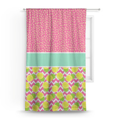 Pineapples Curtain Panel - Custom Size