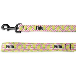 Pineapples Dog Leash - 6 ft (Personalized)