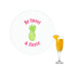 Pineapples Drink Topper - Small - Single with Drink