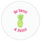 Pineapples Drink Topper - XSmall - Single