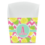 Pineapples French Fry Favor Boxes (Personalized)