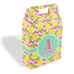 Pineapples Gable Favor Box (Personalized)