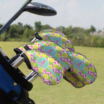 Pineapples Golf Club Iron Cover - Set of 9 (Personalized)