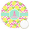 Pineapples Icing Circle - Large - Front