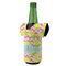 Pineapples Jersey Bottle Cooler - ANGLE (on bottle)