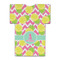 Pineapples Jersey Bottle Cooler - BACK (flat)