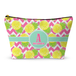 Pineapples Makeup Bag - Small - 8.5"x4.5" (Personalized)