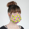 Pineapples Mask - Quarter View on Girl