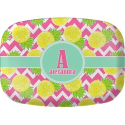 Pineapples Melamine Platter (Personalized)