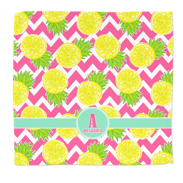 Custom Pineapples Microfiber Dish Rag (Personalized)