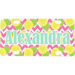 Pineapples Mini/Bicycle License Plate (Personalized)